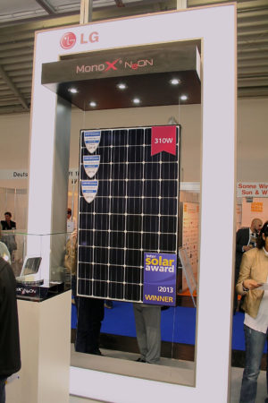 LG auf der Intersolar 2014