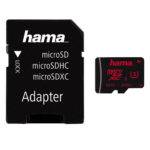 Hama microSDHC/XC + Adapter/Foto UHS Speed Class 3 UHS-I 80MB/s