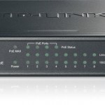 Bringt mehr Leistung: Switch TL-SG1008P mit acht Ports