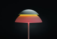 App-fähige hue Beyond lässt zwei Lichter mit einer Lampe aufgehen Philips Hue Beyond