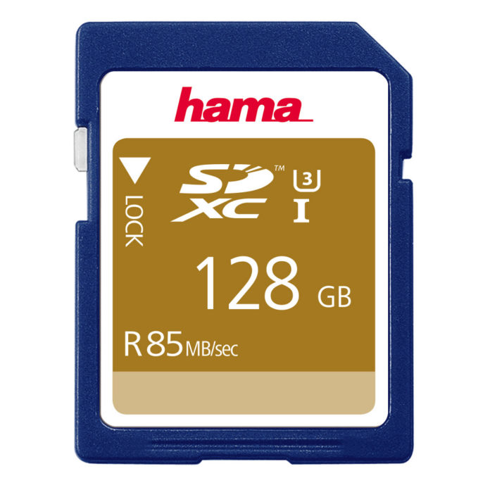 Hama SDHC/XC UHS Speed Class 3 UHS-I 85MB/S