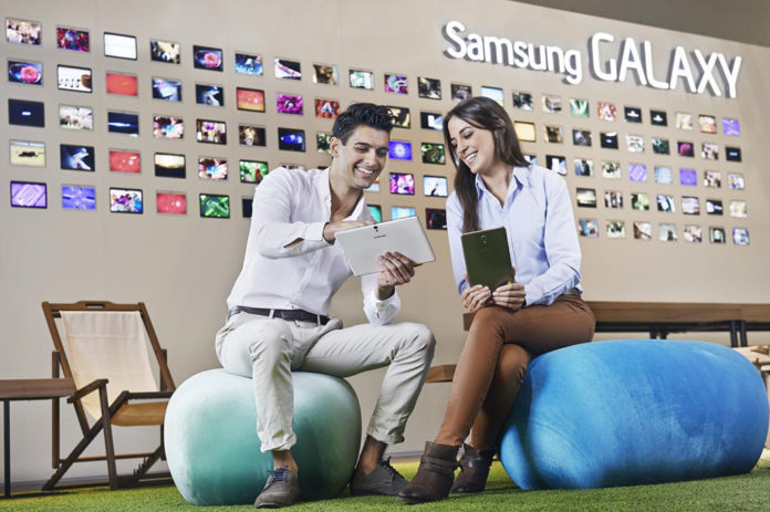 Samsung auf der Frankfurter Buchmesse