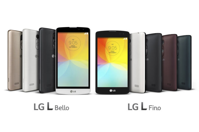 LG Smartphones L Fino und L Bello