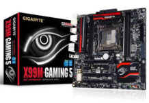 GIGABYTE bringt das neue Mainboard X99M-Gaming 5 mATX GIGABYTE X99M-Gaming 5 mATX