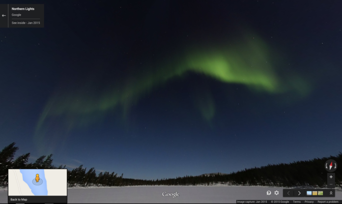 Polarlichter in Finnland