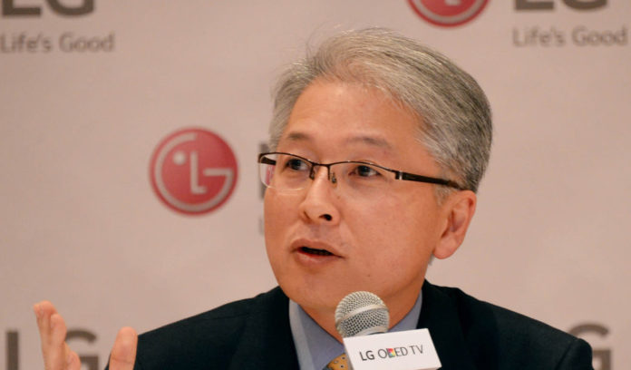 Bong-suk Kwon, Executive Vice President und CEO der LG Home Entertainment Company